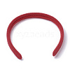 Hair Accessories Plain Plastic Hair Band Findings OHAR-S195-04B-1