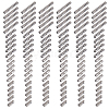 2000Pcs 4 Styles Glass Twisted Bugle Beads SEED-GO0001-09C-1