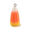 Halloween Opaque Resin Pendants RESI-C049-01-1