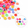 Handmade Polymer Clay Beads CLAY-T019-01A-2