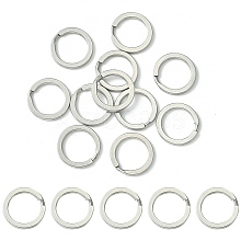 10Pcs 304 Stainless Steel Keychain Clasps KEYC-YW0001-03