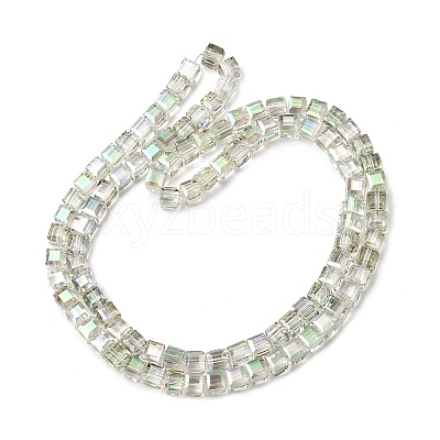 Electorplated Glass Beads EGLA-E006-1A-1