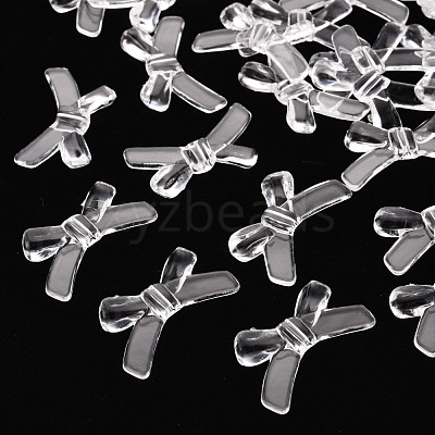 Transparent Acrylic Beads TACR-S154-55B-205-1