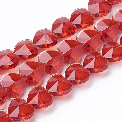 Transparent Glass Beads GLAA-Q066-14mm-A-M-1
