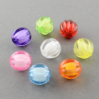 Transparent Acrylic Beads TACR-S089-18mm-M-1