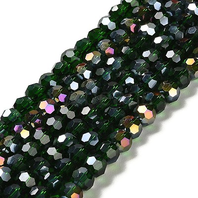 Transparent Glass Beads EGLA-A035-T6mm-B10-1