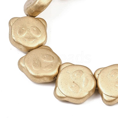 Czech Pressed Glass Beads GLAA-I061-34-1