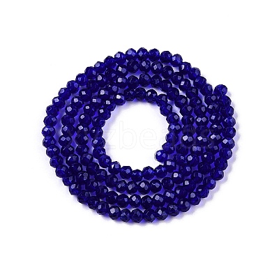 Glass Beads Strands EGLA-A044-T2mm-D06-1