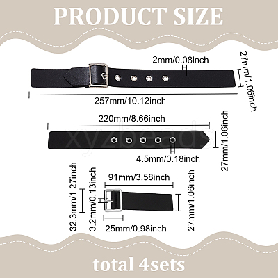 Imitation Leather Buckles AJEW-WH0314-524-1