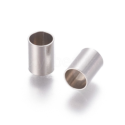 Tarnish Resistant 304 Stainless Steel Tube Beads STAS-F205-03P-B-1