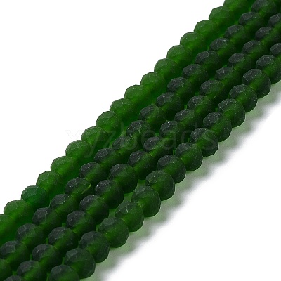 Transparent Glass Beads Strands EGLA-A034-T6mm-MD24-1