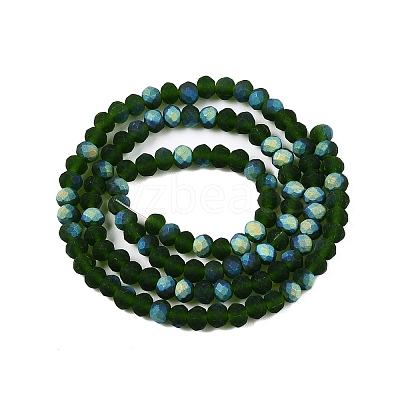 Transparent Glass Beads Strands EGLA-A044-T4mm-MB24-1