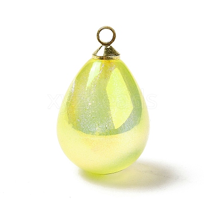 UV Plating Acrylic Pendants LS-FIND-I035-01G-1
