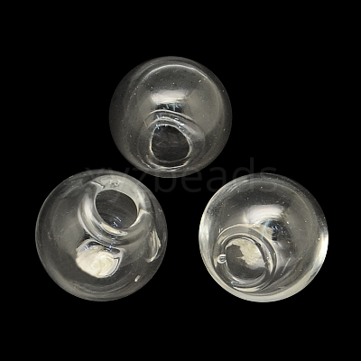 Round Handmade Blown Glass Globe Ball Bottles X-BLOW-R002-20mm-1