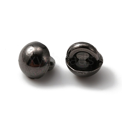 Mini Alloy Shank Buttons BUTT-WH0029-07B-1