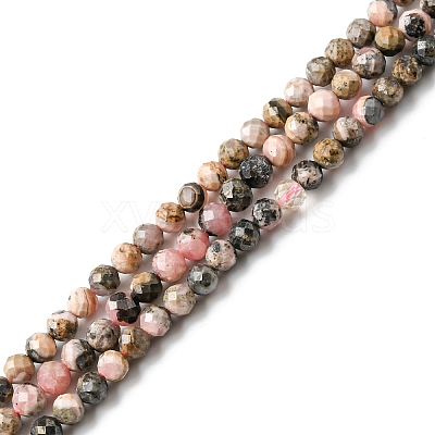 Natural Argentina Rhodonite Beads Strands LS-G-M399-01B-1