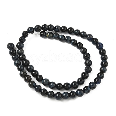 Grade B Natural Tiger Eye Beads Strands G-F591-18-6mm-03-1