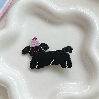 Cute Acrylic Alligator Hair Clips PW-WG54A16-09-1