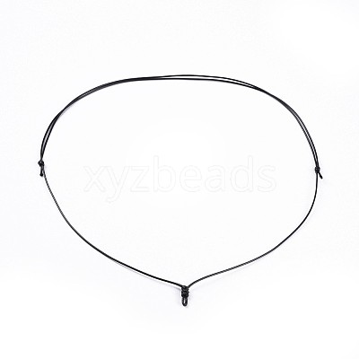 Adjustable Korean Waxed Polyester Cord Necklace Making X-AJEW-JB00493-01-1