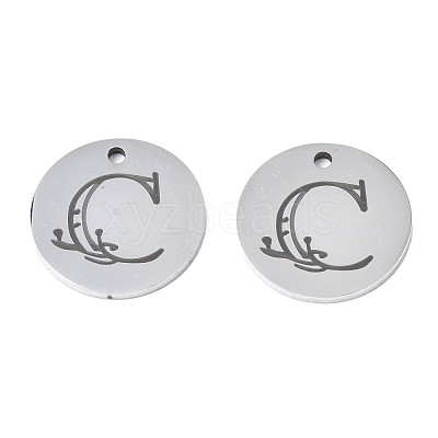 Non-Tarnish 304 Stainless Steel Charms STAS-T059-26P-C-1