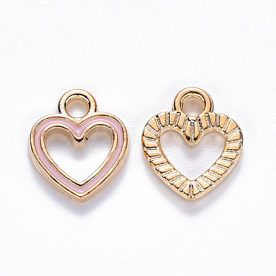 Alloy Enamel Charms X-ENAM-S121-040C-1
