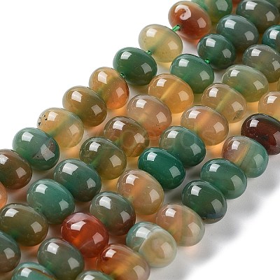 Natural Agate Beads Strands G-G021-03B-12-1