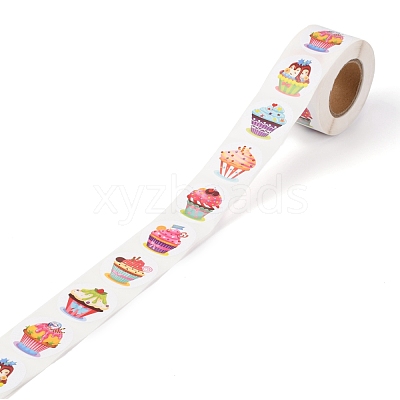 8 Styles Birthday Theme Paper Stickers DIY-L051-005B-1