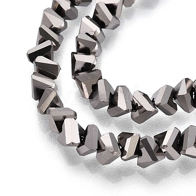 Electroplate Glass Beads Strands GLAA-N024-4mm-03-1