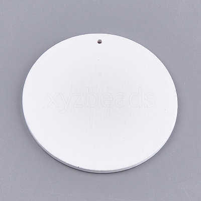 Printed Wooden Big Pendants LS-WOOD-S048-04-1