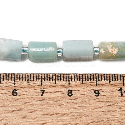Natural Amazonite Beads Strands GG-CBAC3BB-01-1