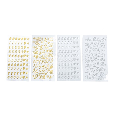 Glitter Paper Stickers DIY-NB0005-20-1