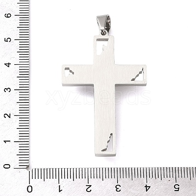 Easter 304 Stainless Steel Pendants STAS-E527-02P-1