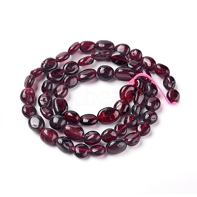 Natural Garnet Beads Strands G-L478-52-1