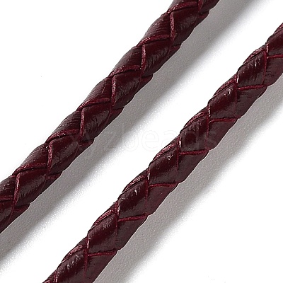 Braided Leather Cord VL3mm-28-1