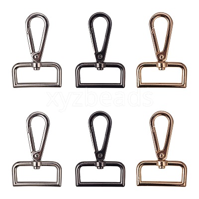 Zinc Alloy Swivel Clasps PALLOY-PH0012-65-1