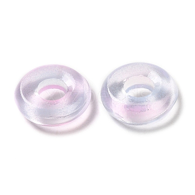 Transparent Glass European Beads GLAA-A012-03E-1