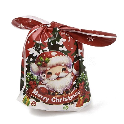 Christmas Theme Rabbit Shaped Candy Plastic Bags ABAG-Q053-04A-1