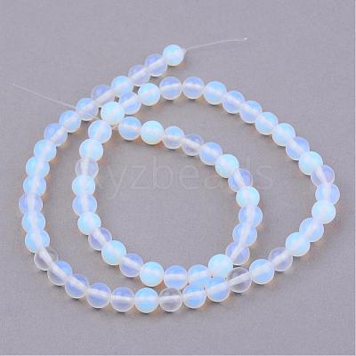 Opalite Beads Strands G-Q462-6mm-31-1