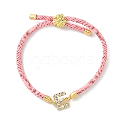 Adjustable Nylon Cord Bracelets BJEW-C096-01G-05-1