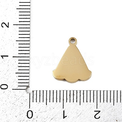304 Stainless Steel Enamel Charms STAS-I338-01G-12-1