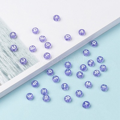Transparent Acrylic Beads X-TACR-N002-04H-1
