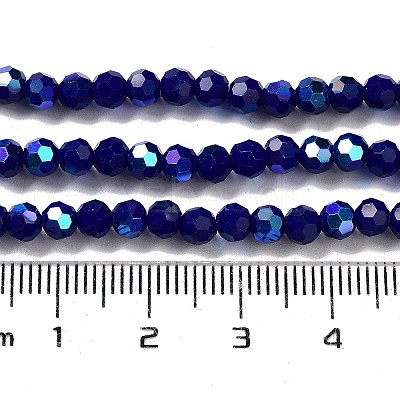 Opaque Glass Beads Strands EGLA-A035-P4mm-L09-1