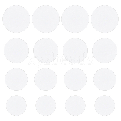 8 Bags 4 Sizes Flat Round English Paper Piecing DIY-CA0001-76-1
