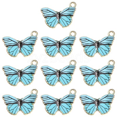 Printed Alloy Pendants FIND-YW0001-69E-1