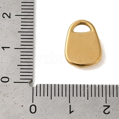 Ion Plating(IP) 304 Stainless Steel Pendants STAS-N103-49G-1