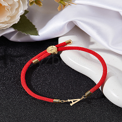 1Pc Adjustable Nylon Cord Slider Bracelets for Women BJEW-LP0001-32A-02-1