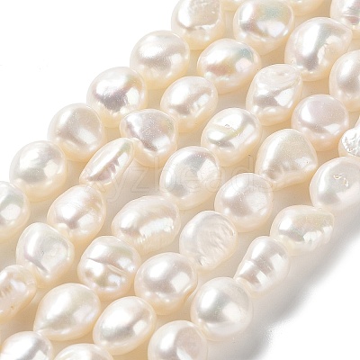 Natural Cultured Freshwater Pearl Beads Strands PEAR-Z002-22-1