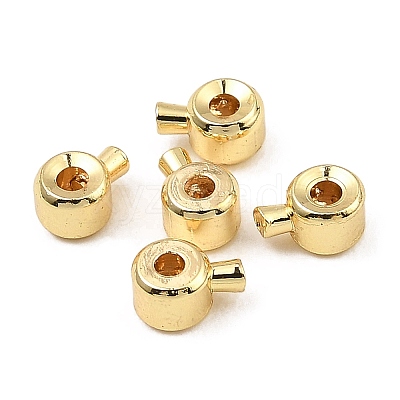 Brass Crimp Beads X-KK-Z030-17A-G-1
