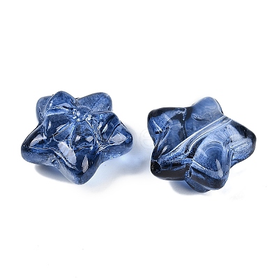 Transparent Spray Paint Glass Beads X1-GLAA-H035-02F-1