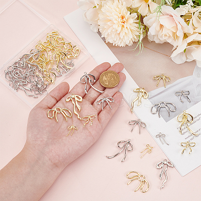 6 Styles 2 Colors Rack Plating Alloy Pendants FIND-PH0022-65-1